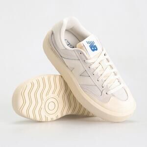 New Balance Cream and White Athletic Shoes